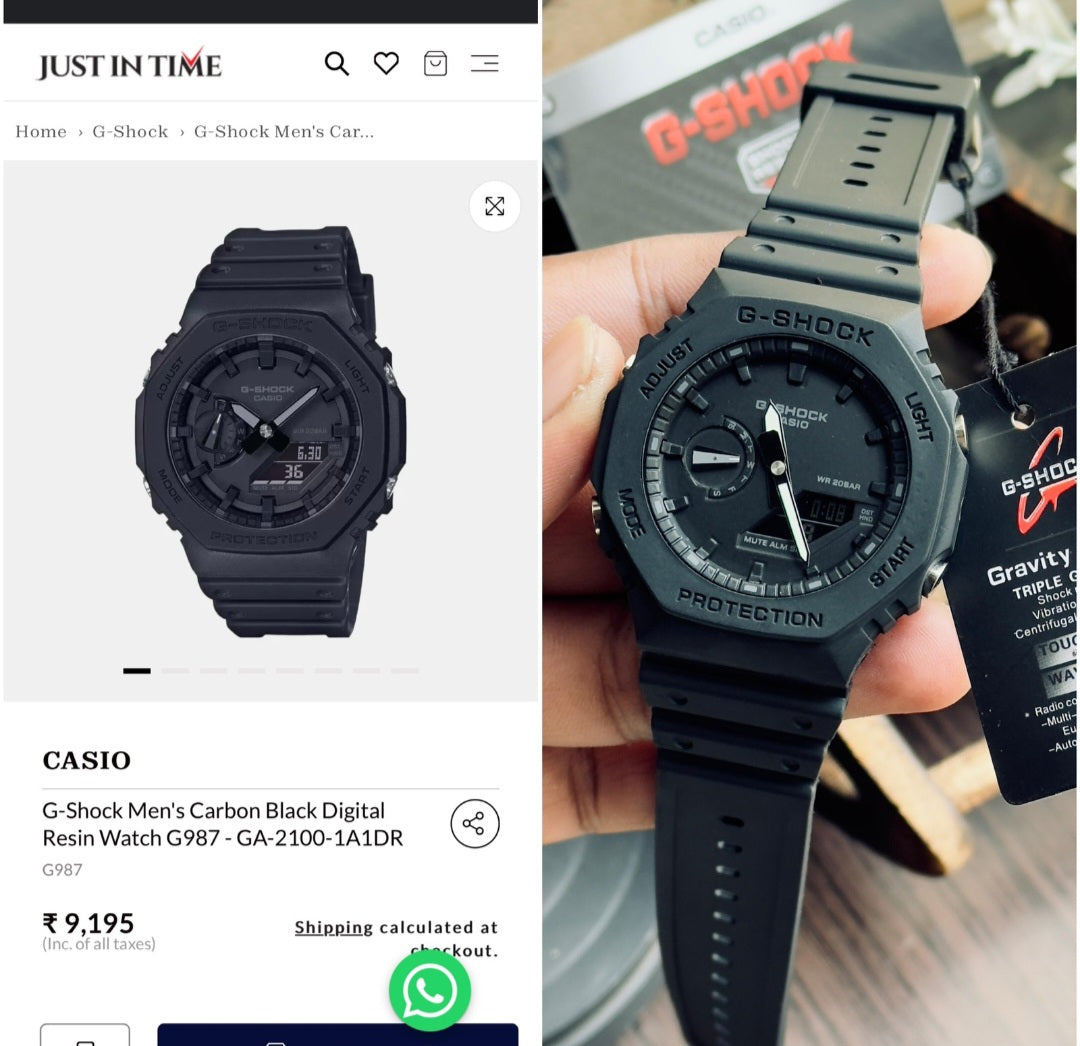 G-SHOCK GA-2100 🖤🕶️