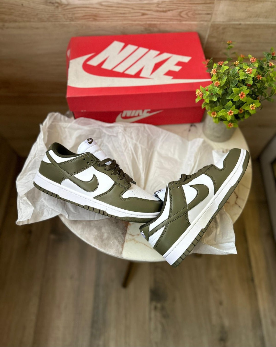 NIKE SB DUNK LOW OLINIKE SB DUNK LOW OLIVE GREEN 🫒👟