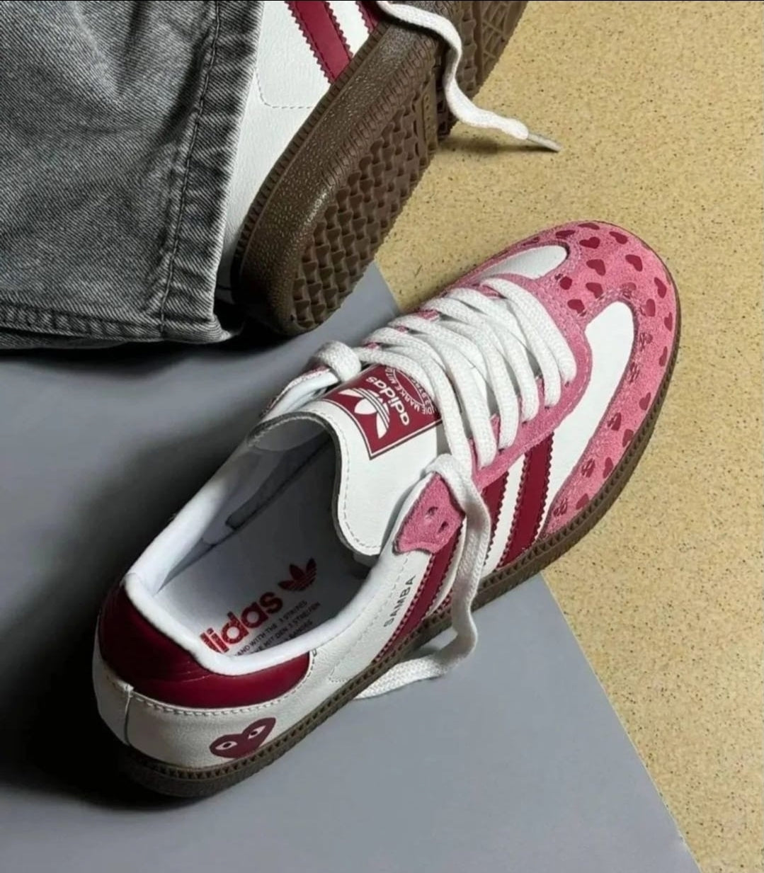 💗 ADIDAS SAMBA OG "PINK-VALENTINE"