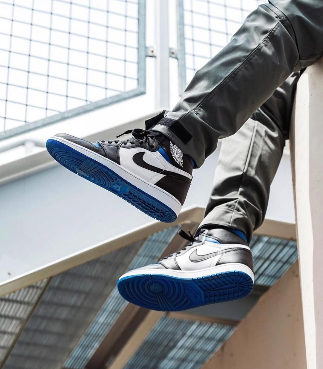 👑 Nike Air Jordan Retro 1 High "Royal Toe"