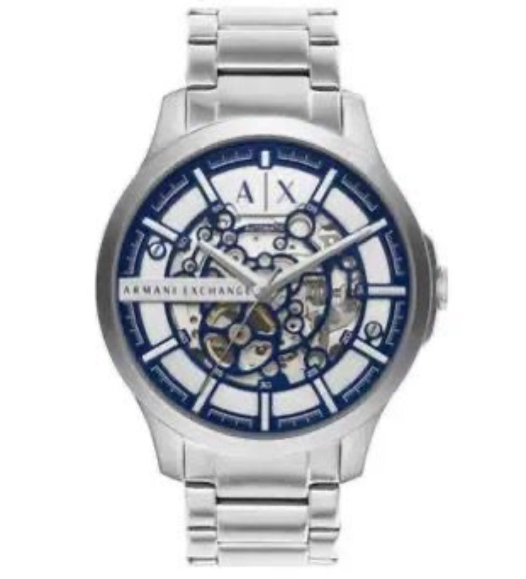 🕰️ Armani Exchange AR60003
⚙️ Automatic Open-Back Design