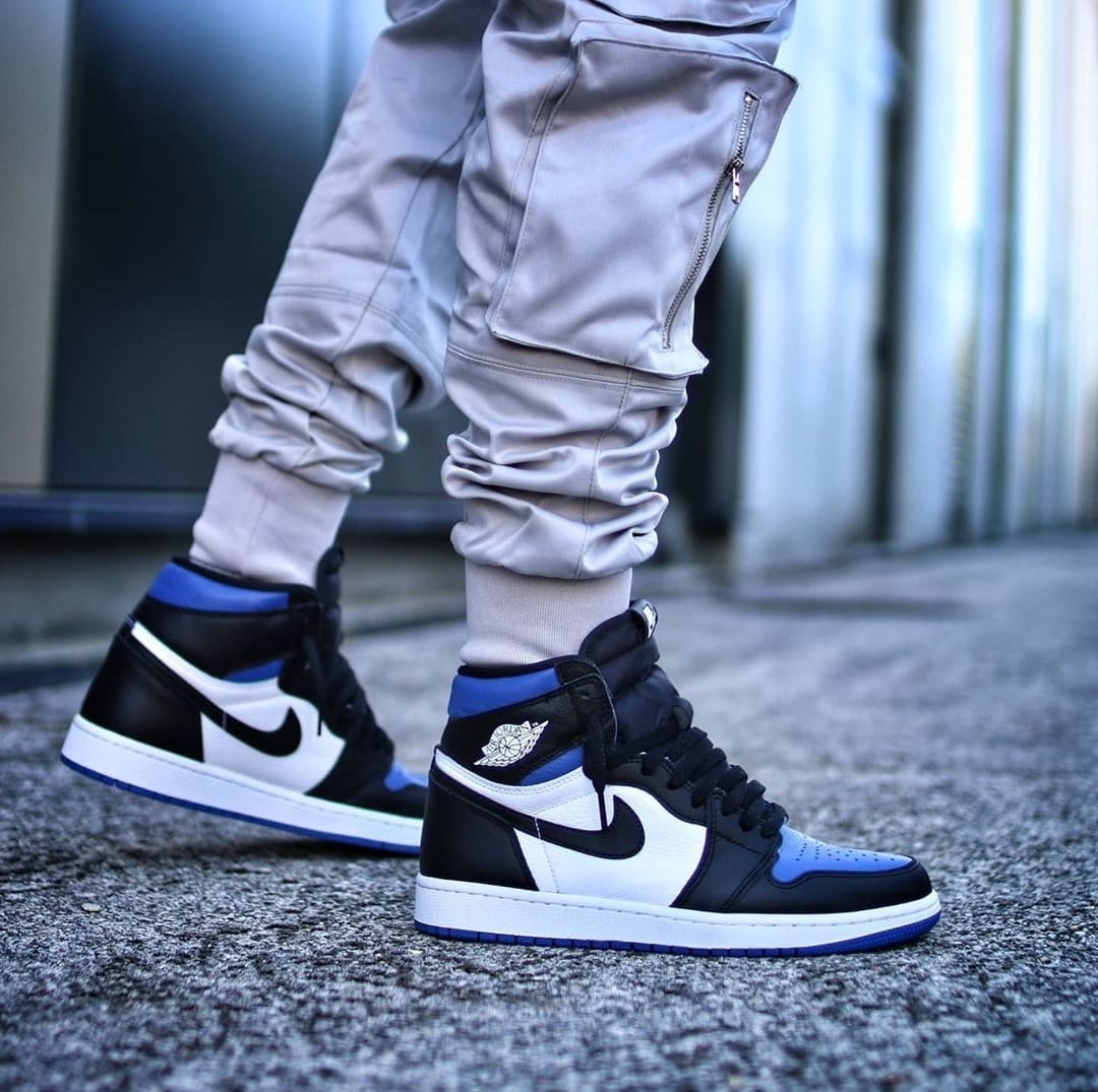 👑 Nike Air Jordan Retro 1 High "Royal Toe"